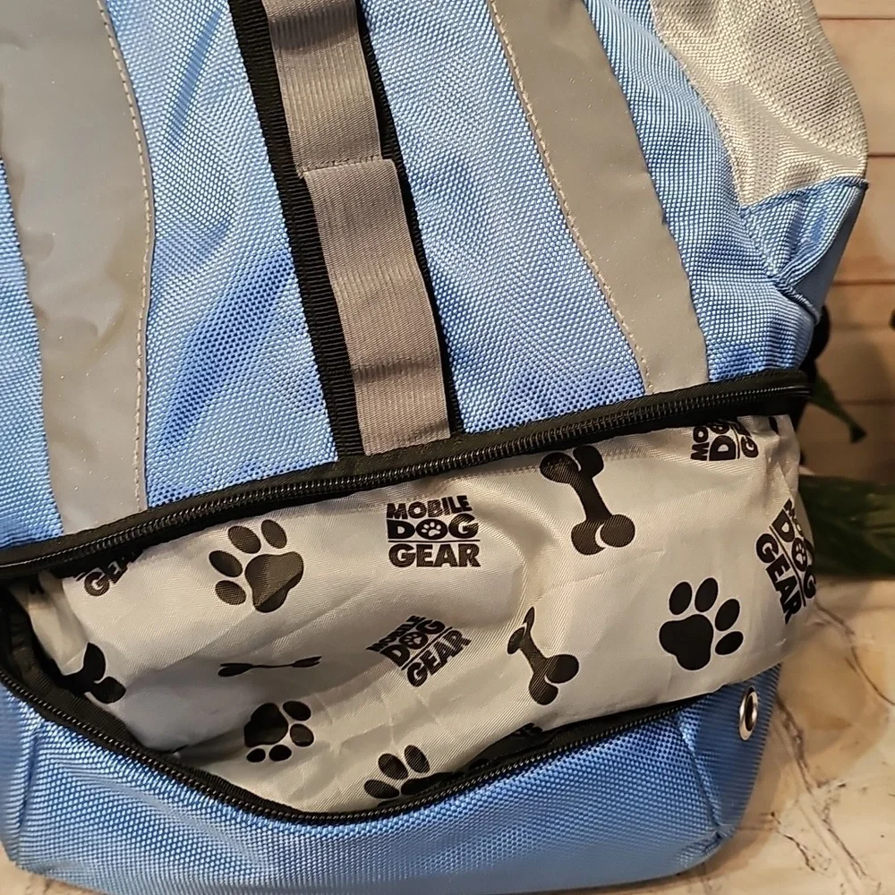 Mobile Dog Gear Blue Backpack and Lunch Bag Set